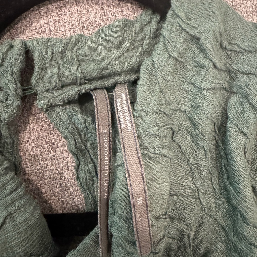 Anthropologie Blouse Cowl Neck Women’s Extra Large - Picture 4 of 5